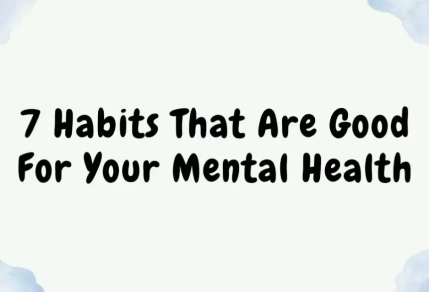 For Better Mental Health