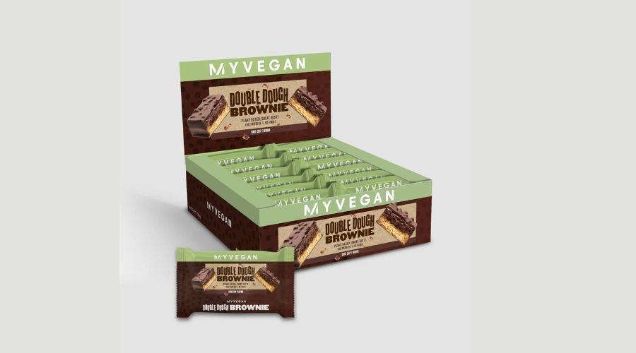 Vegan Double Dough Brownie 