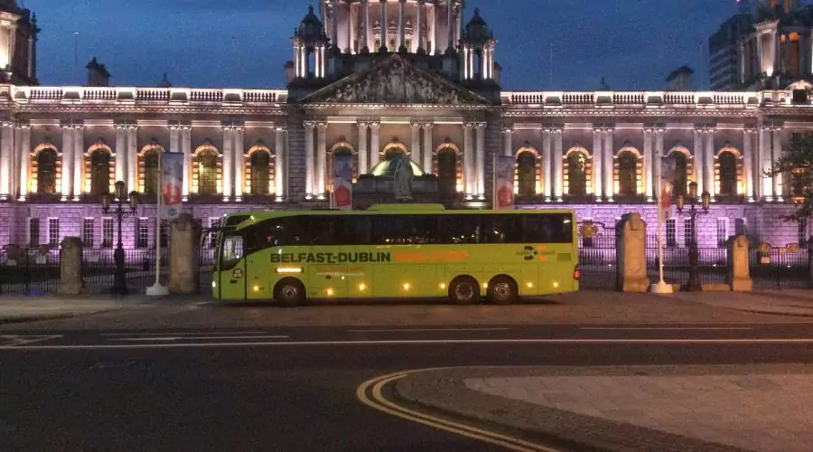 From Glengall St in Belfast to Gresham Hotel in Dublin