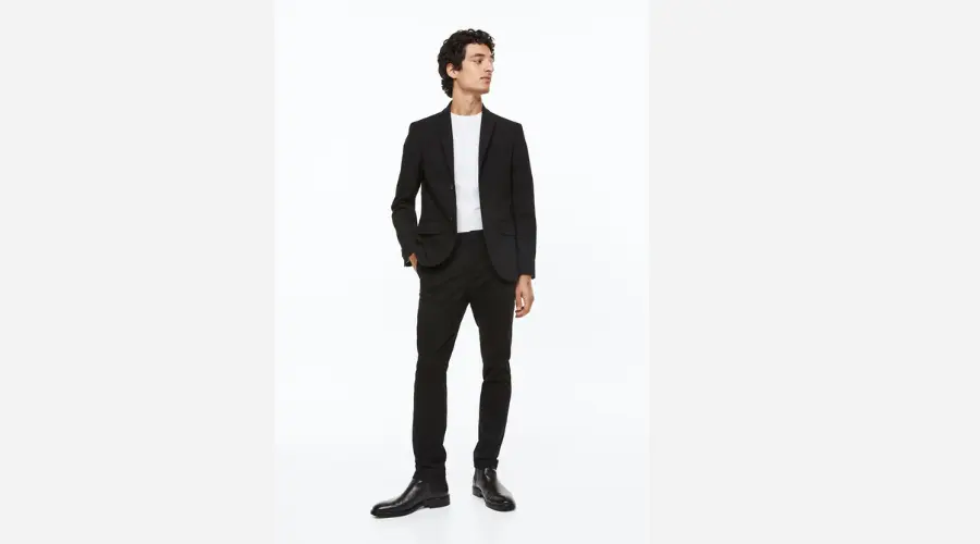 Skinny Fit Suit Pants