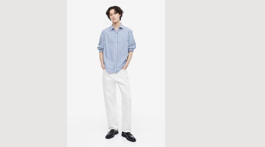 Linen Blend Shirt – Regular Fit