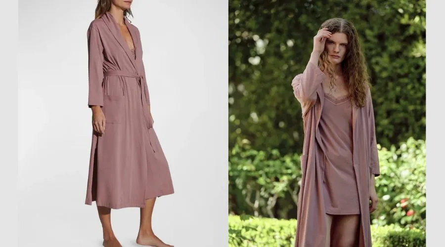 Skin Carina Pima Cotton Robe