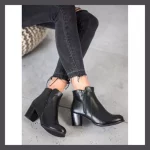 women's heeled booties