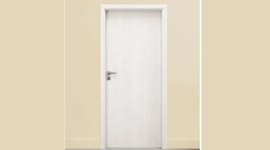 Jam Veined White Swing Door L 80 x H 210 cm reversible