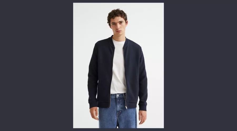 Cardigan with Zip