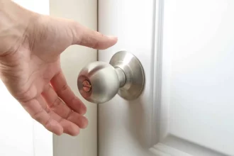Chrome Door Knobs