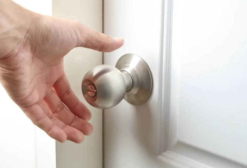 Chrome Door Knobs