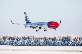 Flight to Ivalo