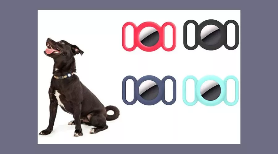 Pack Apple Airtag Compatible Cases for Dog Collars