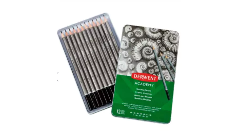 Pack of Derwent Academy Sketching Pencils
