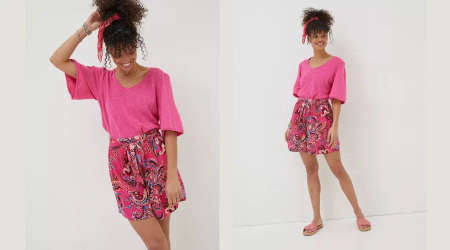 Faye Festival Floral Shorts
