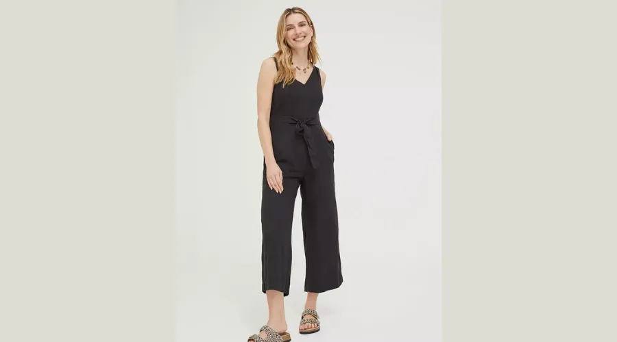 Aderyn Linen Blend Jumpsuit