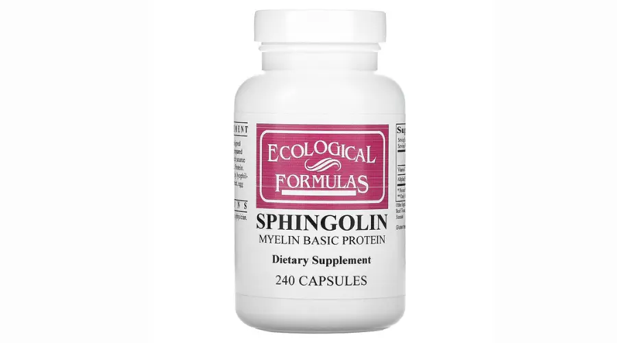 Ecological formulas, sphingolin, 240 capsules | Nowandlive