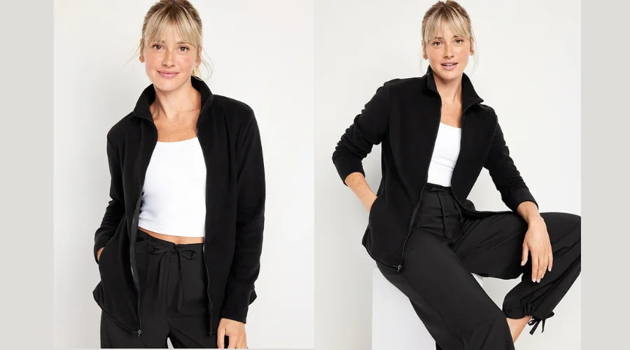 Microfleece Zip Jacket for Women
