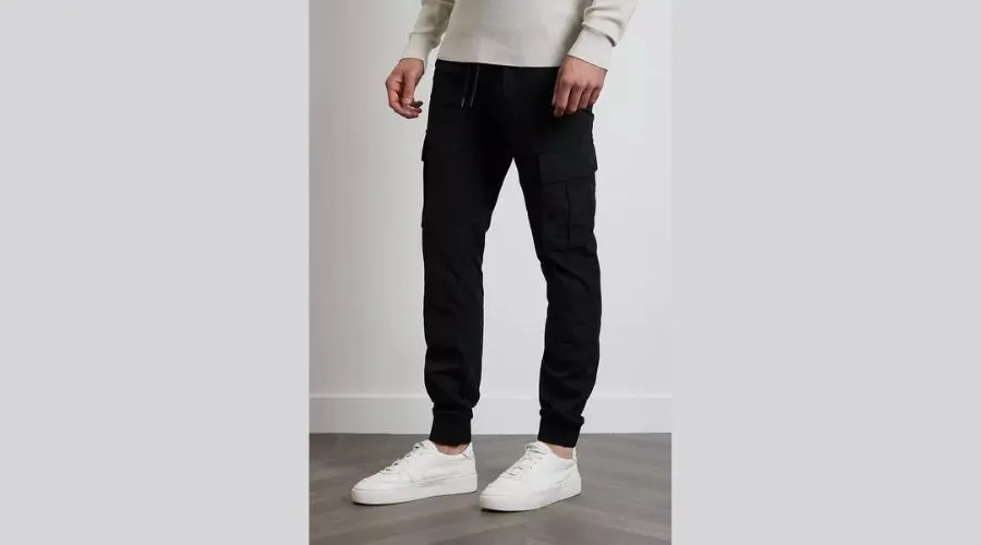 Prince Cotton Cuffed Cargo Trousers