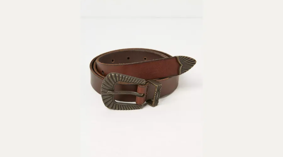 Skinny Western Belt