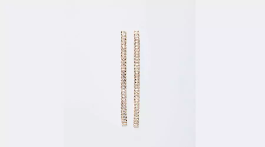 Baguette Drop Earrings