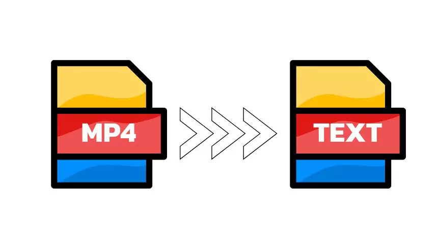 Convert mp4 to text
