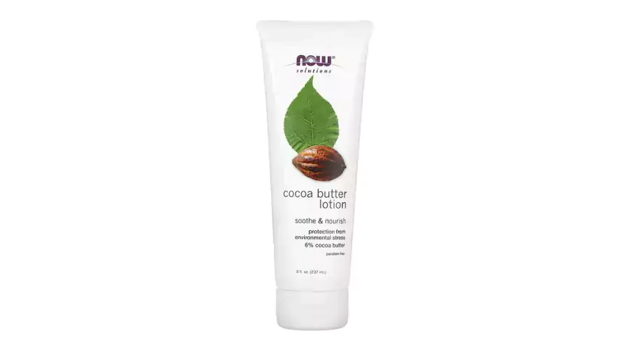 Now foods, solutions, Cocoa Butter Lotion, 8 fl oz (237 ml)