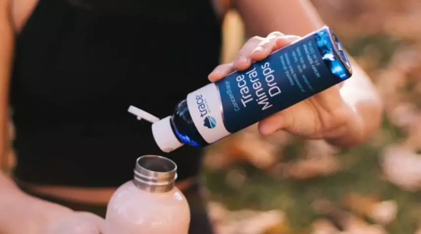Trace mineral drops