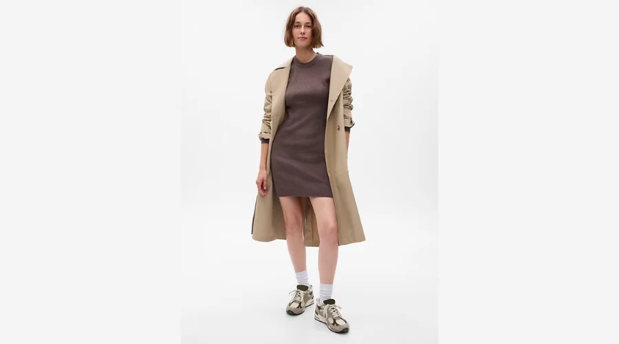 CashSoft Rib Mini Sweater Dress