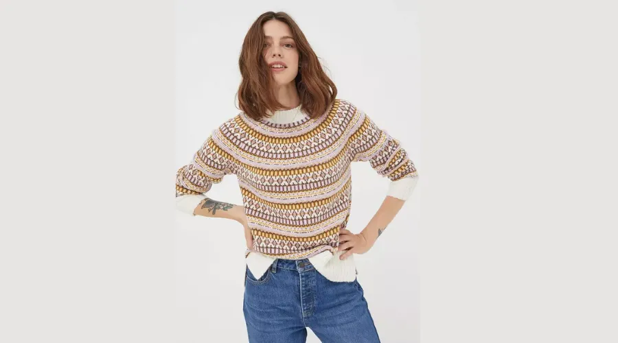 Coraline Fairisle Jumper For Women