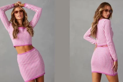 Crochet Long Sleeve Top