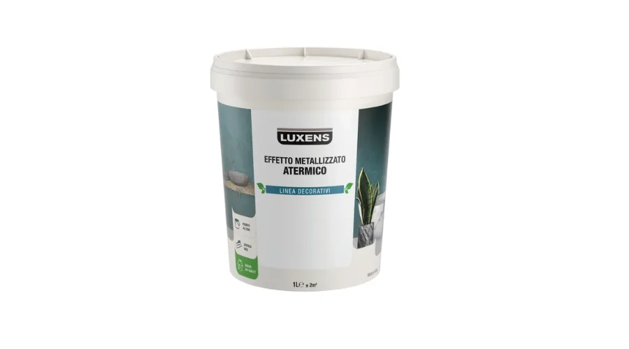 Green jade metal effect decorative paint 1 l Luxens