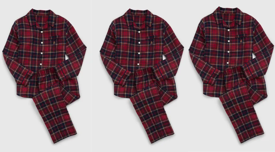 Kids 100% Rеcyclеd Plaid PJ Sеt | Nowandlive
