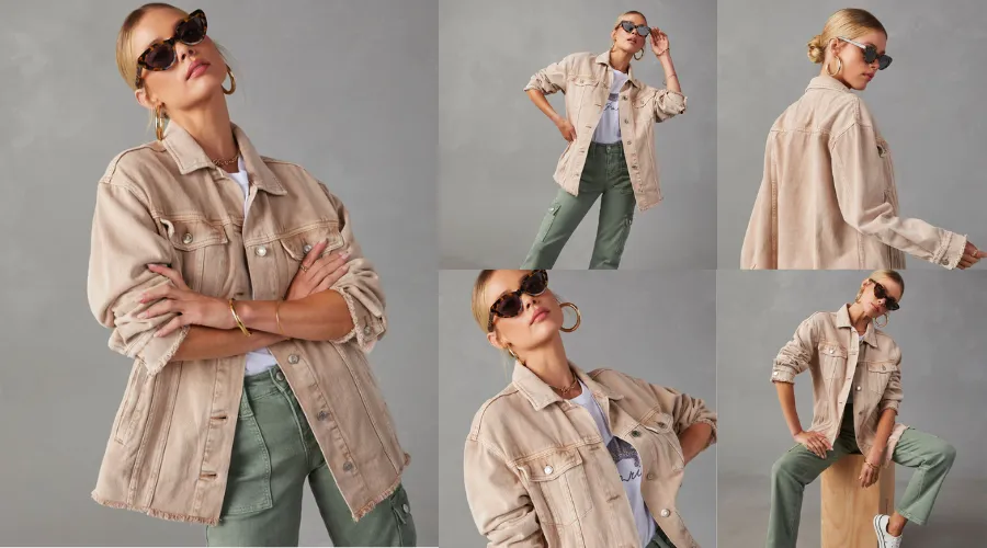 Midland oversized denim jacket | Nowandlive