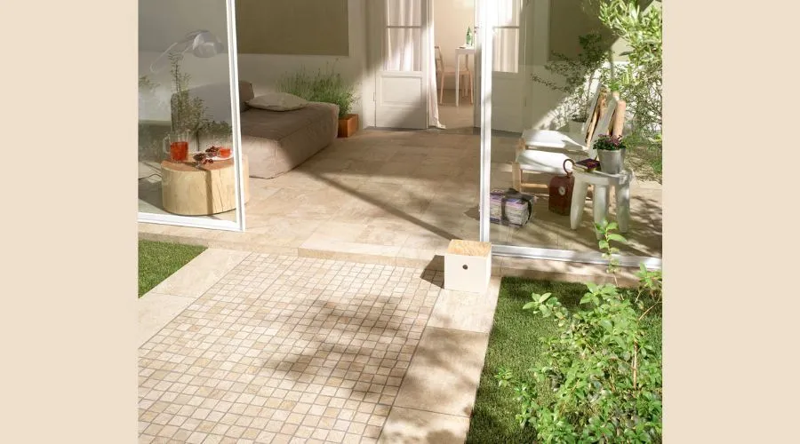 Silica Beige Floor Tile For Outdoors
