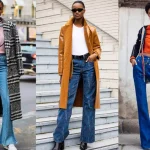 Flared jeans