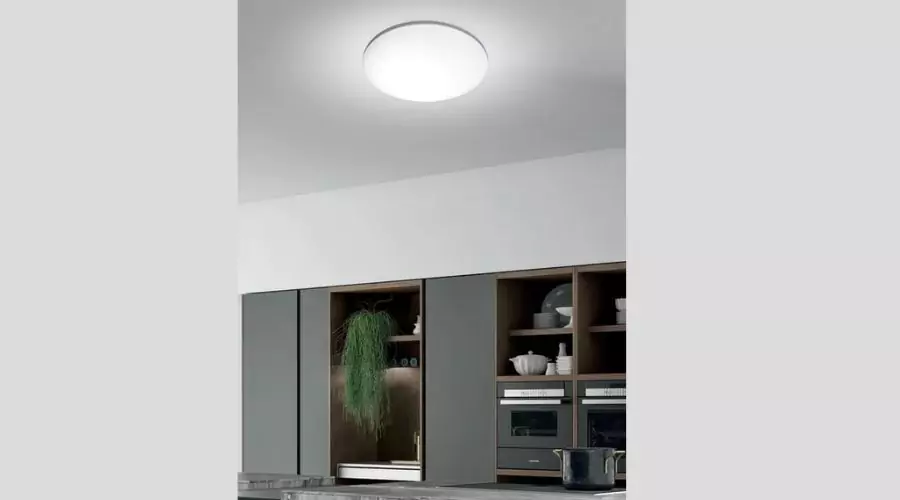 Plafoniera smart moderno Marina LED D. 39.5 cm 1720 LM novecento