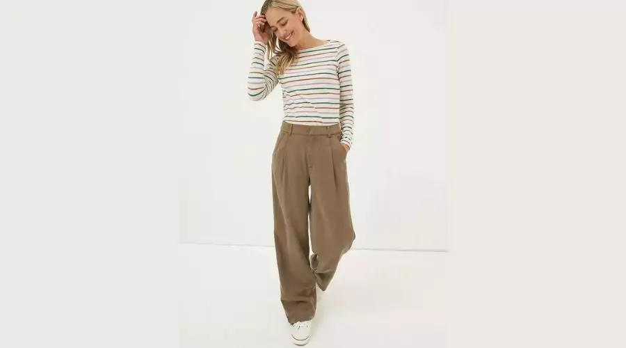 Blake Wide Leg Drape Trouser