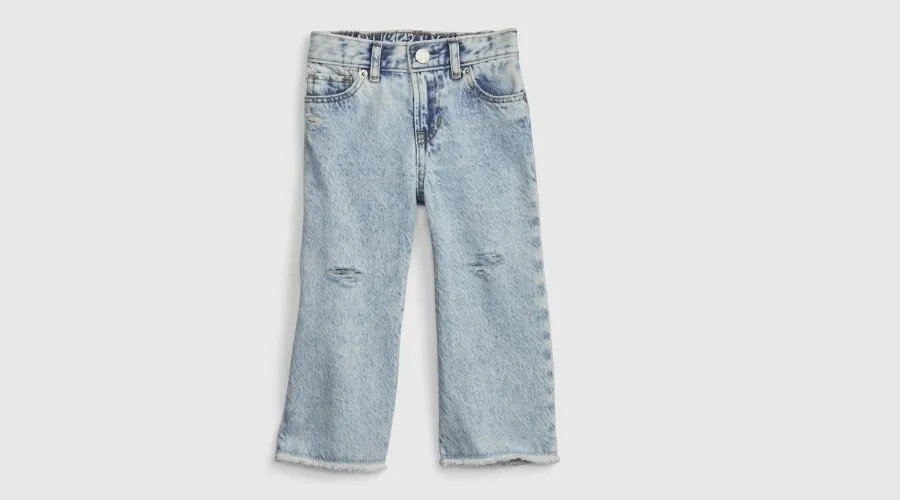 Toddler Organic Cotton Stride Jeans with Washwell