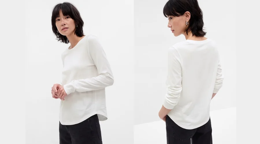 100% Organic Cotton Vintage Crewneck T-Shirt