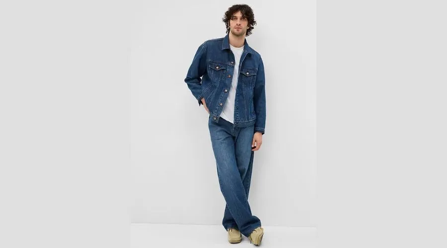 BetterMade oversized icon denim jacket with washwell