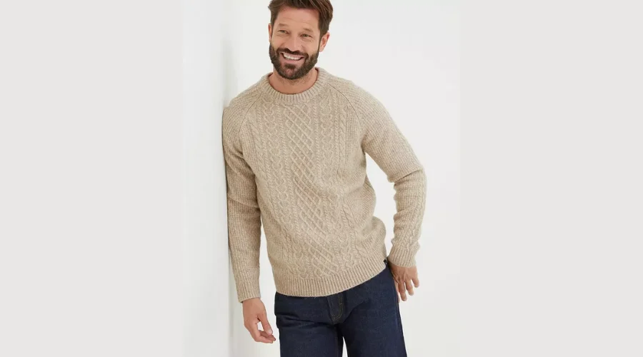 Calder Cable Crew Jumper