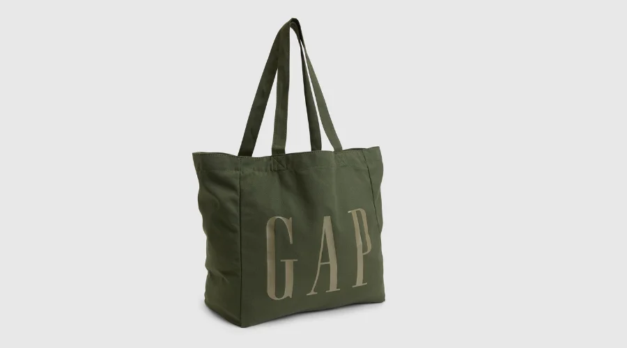 Canvas Gap Logo Tote Bag