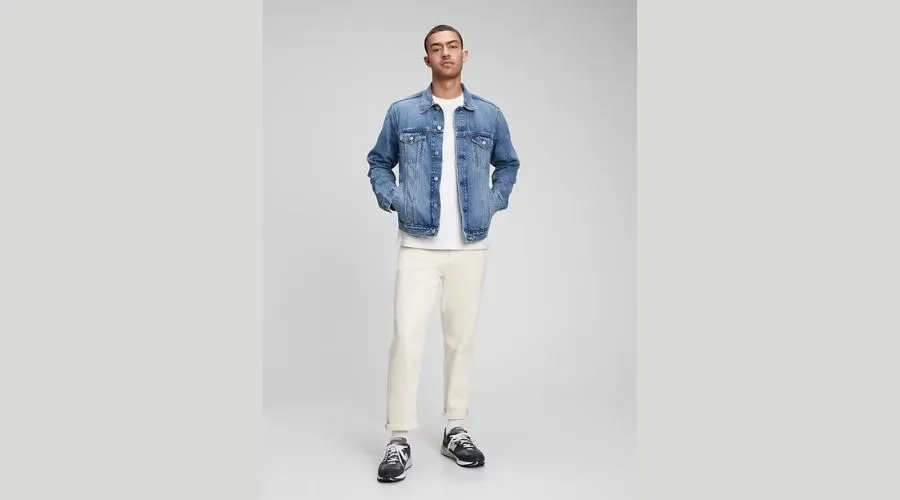 Classic icon denim jacket with washwell