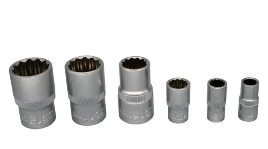 DEXTER PRO wrench and socket set, 6 pieces
