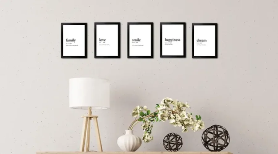 Framed Print Love 13 x 18 cm