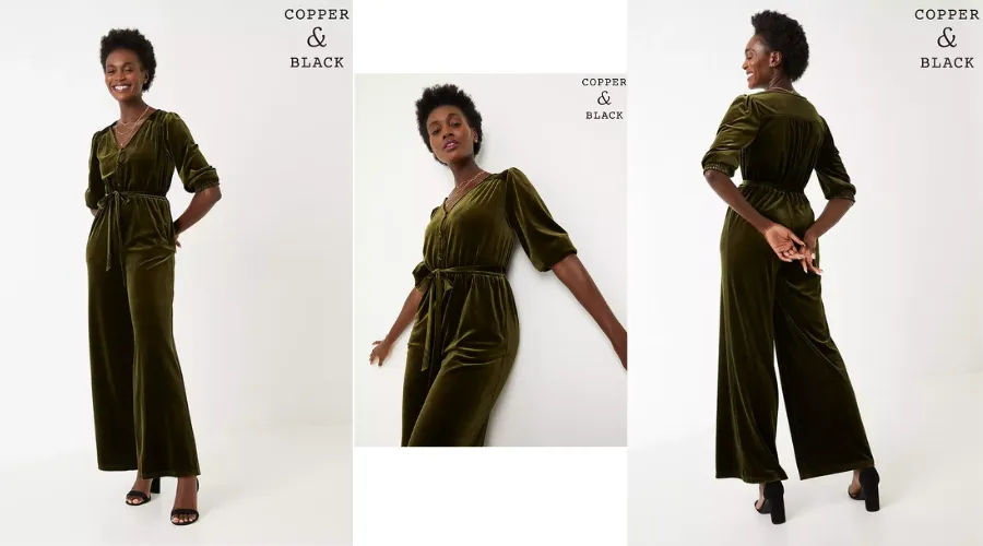 Juniper velvet jumpsuit | Nowandlive