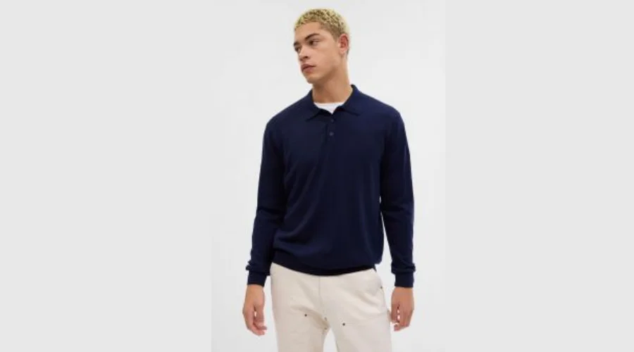 Merino Wool Polo Shirt