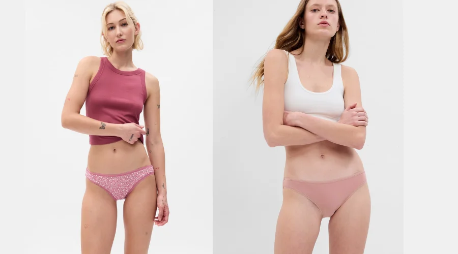 Organic stretch cotton bikini 