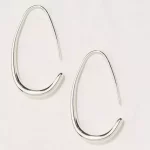 Silver Hoop Earrings