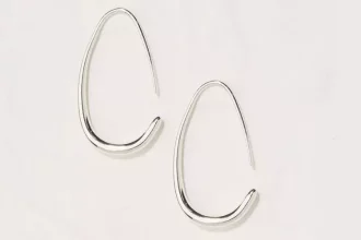 Silver Hoop Earrings