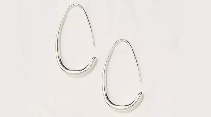 Silver Hoop Earrings