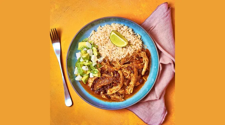 Spicy Chicken Chilli With Feta & Avocado Salsa