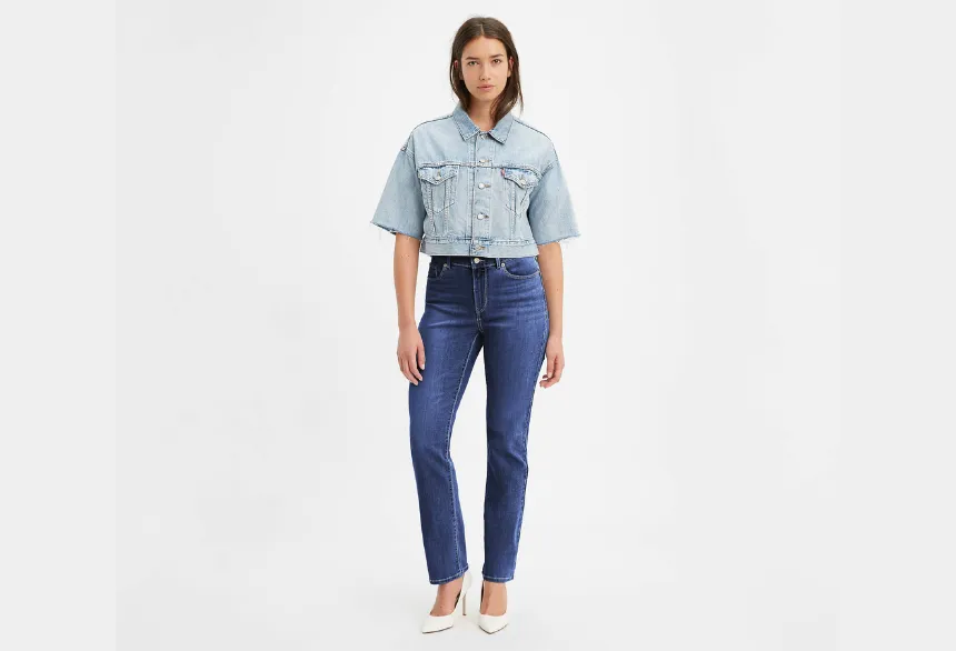 classic straight jeans